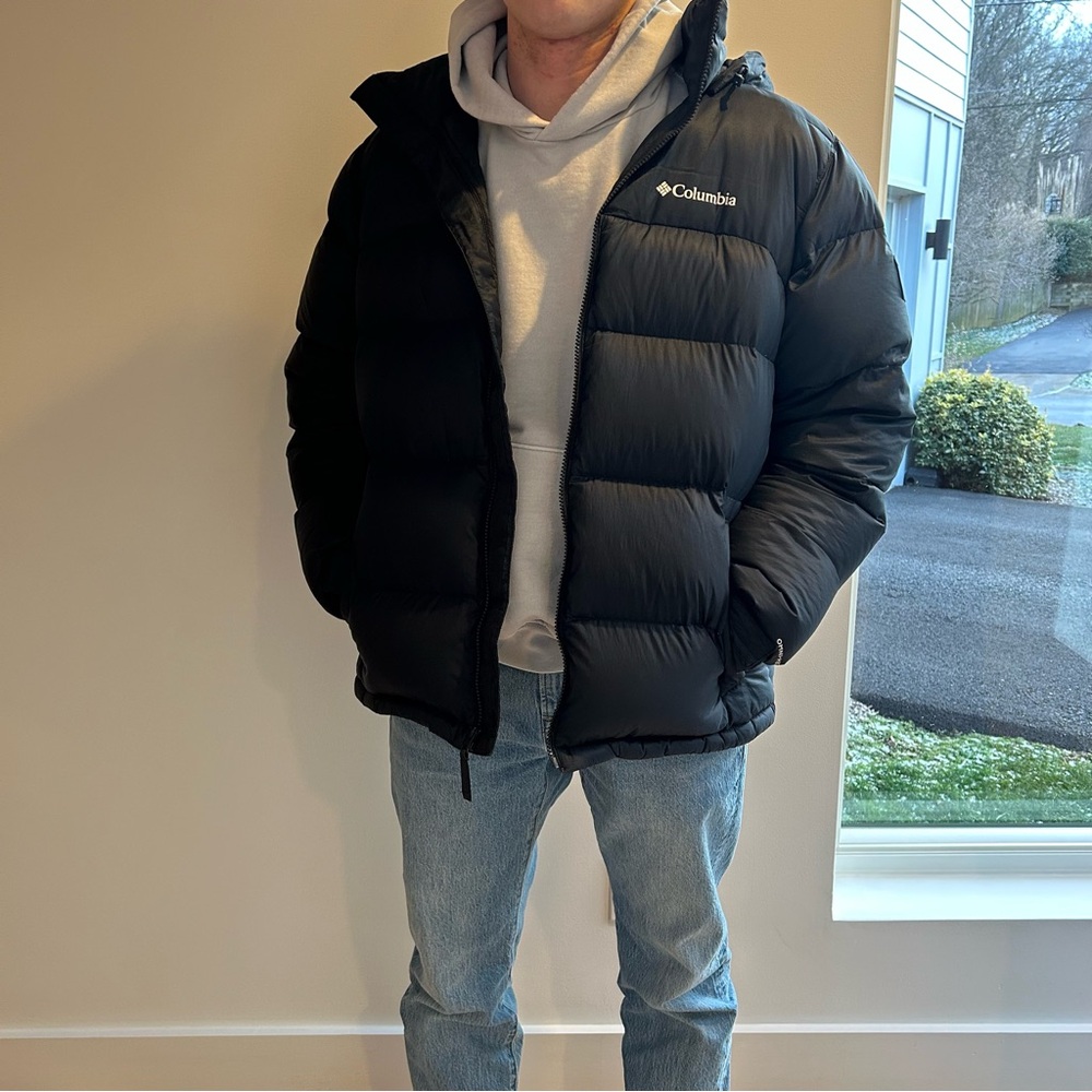 Columbia Men’s Down Puffer Jacket, Medium